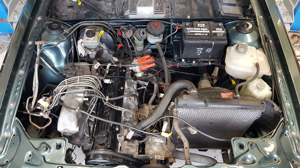 Audi 90 2.2 5 Cylinder - engine back in