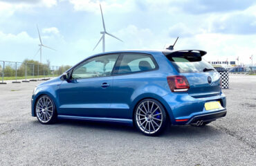 our customers Polo Blue GT at Santa Pod