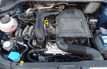 VW 1 litre TSi underbonnet - in this case in a Skoda Fabia