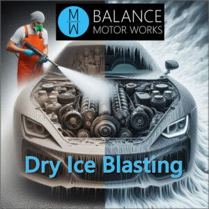 balance motor works dry ice blasting